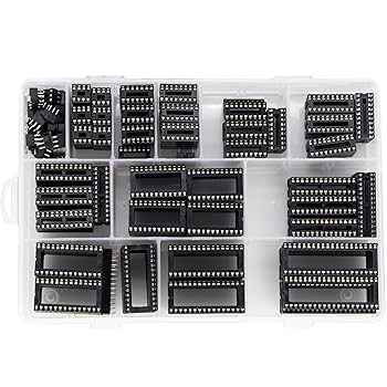 Amazon.com: 208pcs 12 Types DIP IC Socket Assortment Kit